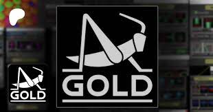 Grasshopper Gold & Design Gold